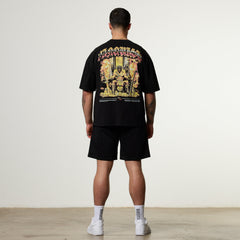 Vanquish Olympus Black King Midas Oversized Boxy T Shirt