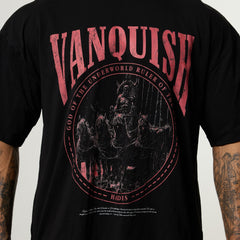 Vanquish Olympus Black Hades Oversized Boxy T Shirt