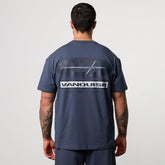 POWERLINE DUSK BLUE OVERSIZED T-SHIRT