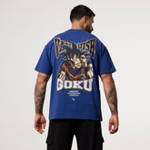 Vanquish DBS Goku Navy Oversized T-Shirt