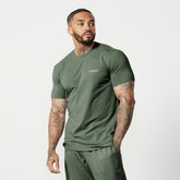 Vanquish Essential Forest Green Slim Fit Short Sleeve T Shirt