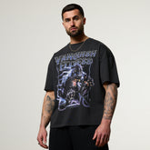 Vanquish Obsidian Black Panther Oversized Boxy T Shirt