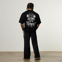Vanquish Off Season Black Oversized Boxy T Shirt
