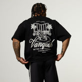 Vanquish Off Season Black Oversized Boxy T Shirt