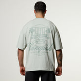 Vanquish Off Season Green Oversized Boxy T Shirt
