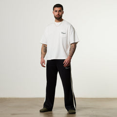 Vanquish Off Season White Oversized Boxy Pocket T Shirt