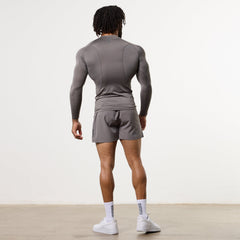 LRT Grey Performance Long Sleeve Base Layer Top