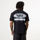 POWERLINE BLACK OVERSIZED T-SHIRT