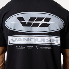POWERLINE BLACK OVERSIZED T-SHIRT