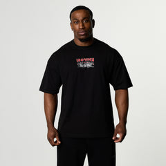 YU-GI-OH! RED EYES BLACK DRAGON BLACK OVERSIZED T SHIRT