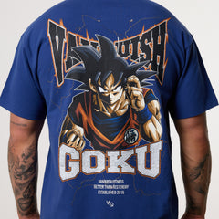Vanquish DBS Goku Navy Oversized T-Shirt