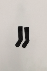 Charcoal Printed Socks 2-Pack