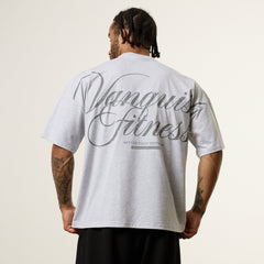 Vanquish x JBeast Grey Oversized Boxy T Shirt