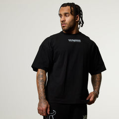 Vanquish Olympus Black Minotaur Oversized Boxy T Shirt