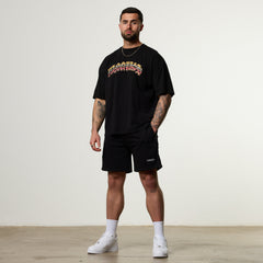 Vanquish Olympus Black King Midas Oversized Boxy T Shirt
