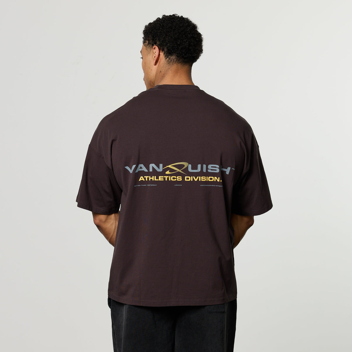 QUICKSTRIKE BLACK BOXY OVERSIZED T SHIRT