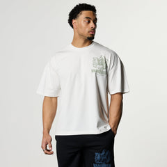 CAMELOT WHITE OVERSIZED T SHIRT
