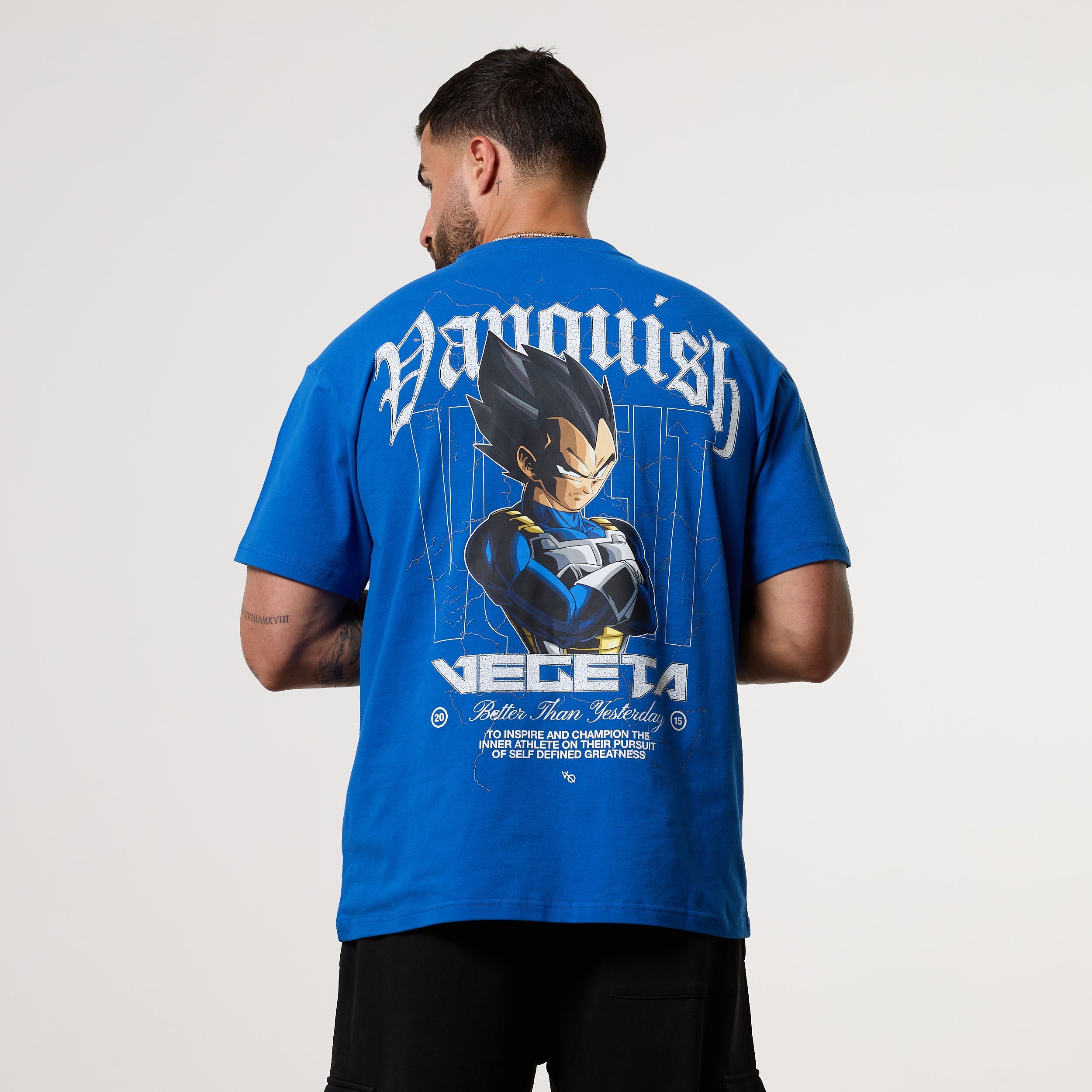 Vanquish DBS Vegeta Blue Oversized T-Shirt