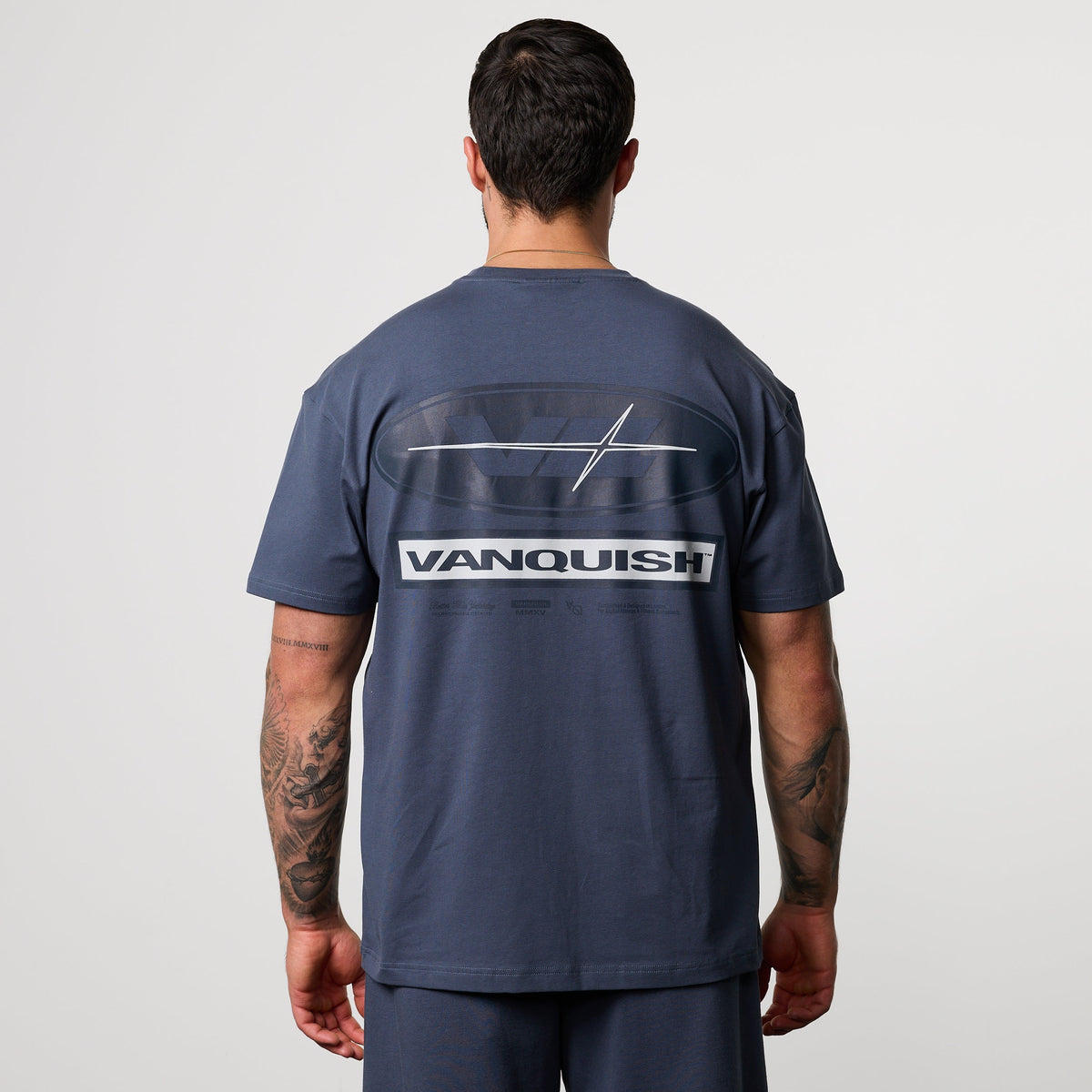 POWERLINE DUSK BLUE OVERSIZED T-SHIRT