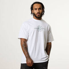 Vanquish Revolve Filigree White Oversized T Shirt