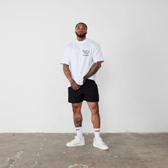 Vanquish Revolve Heritage Star White Oversized T Shirt