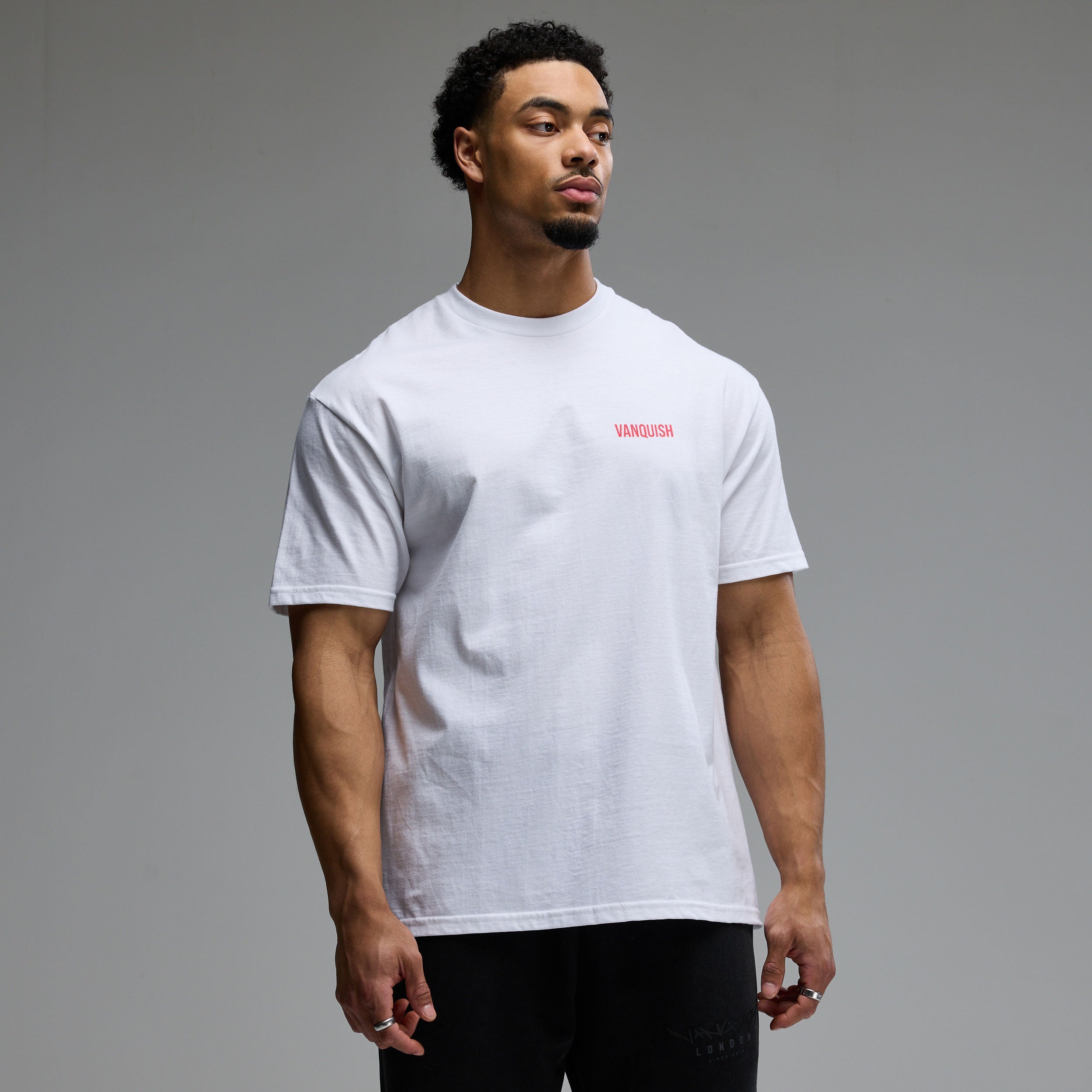 REVOLVE BOLD WHITE OVERSIZED T SHIRT