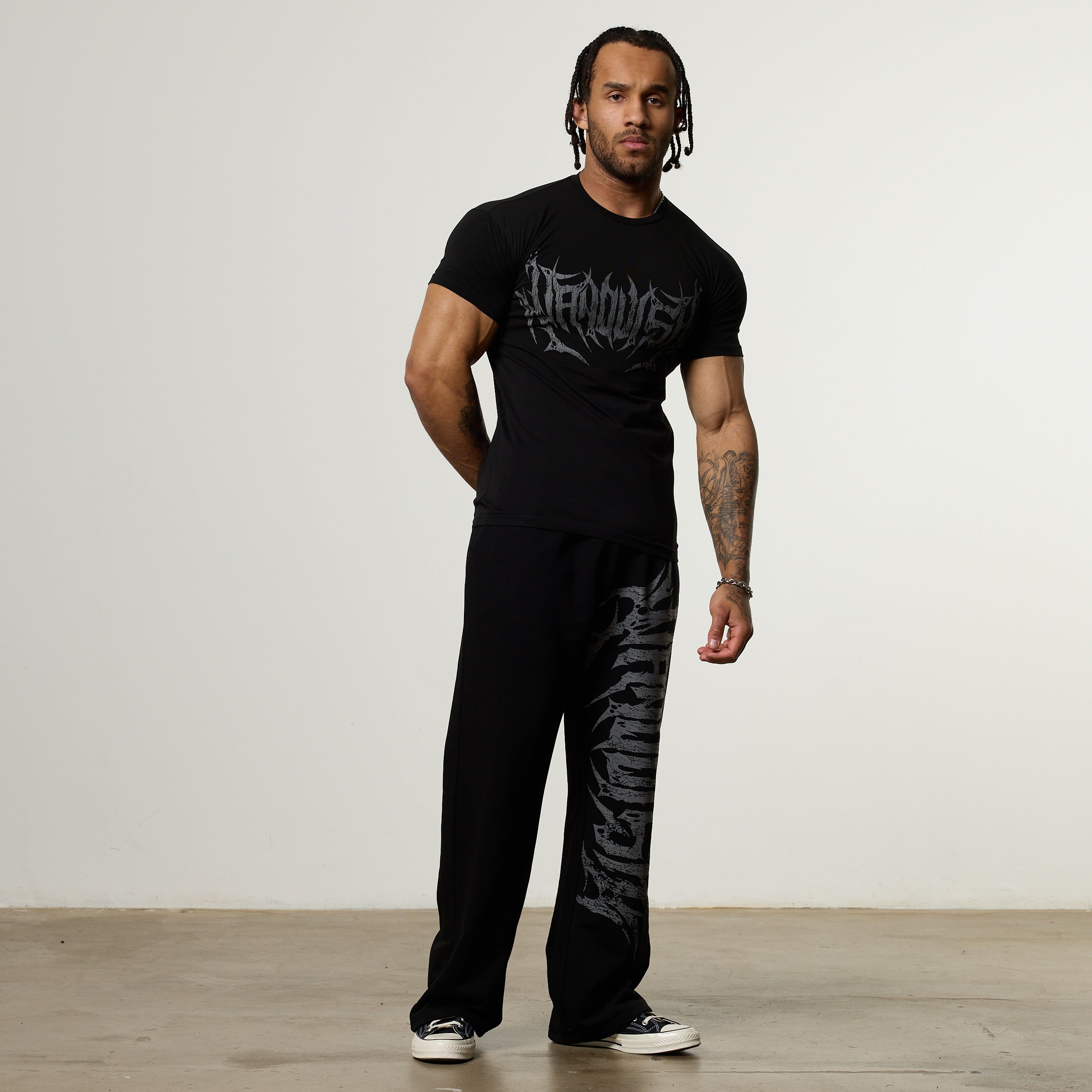 Vanquish Metal Black Slim Fit T Shirt