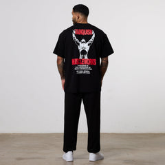 Vanquish x Muscleworks Black Oversized T-Shirt
