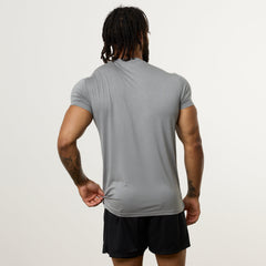 Vanquish Ultra Soft Steel Grey Slim Fit T Shirt