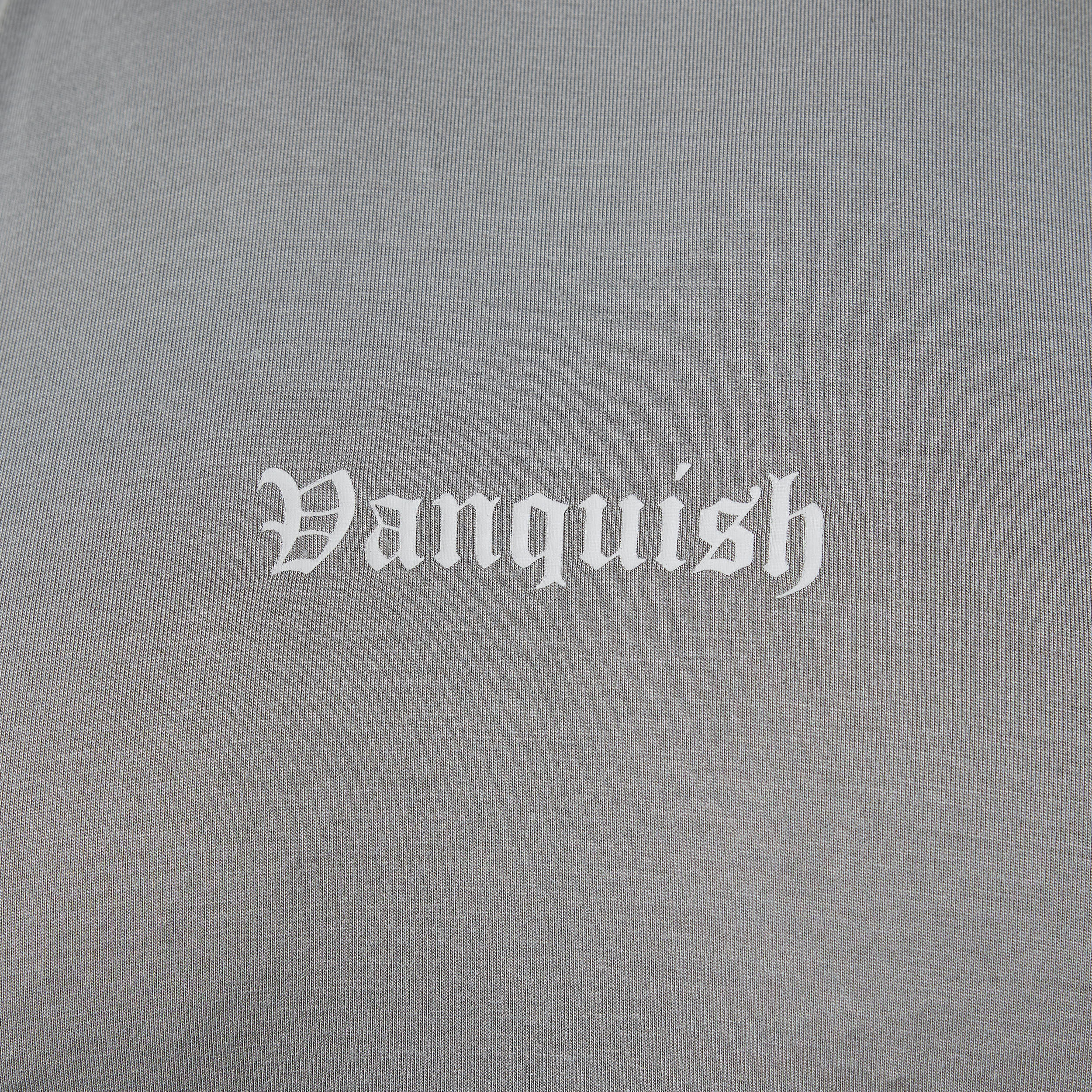 Vanquish Ultra Soft Steel Grey Oversized Sleeveless T Shirt