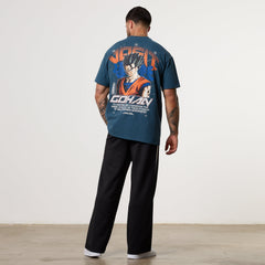Vanquish DBS Gohan Blue Oversized T-Shirt