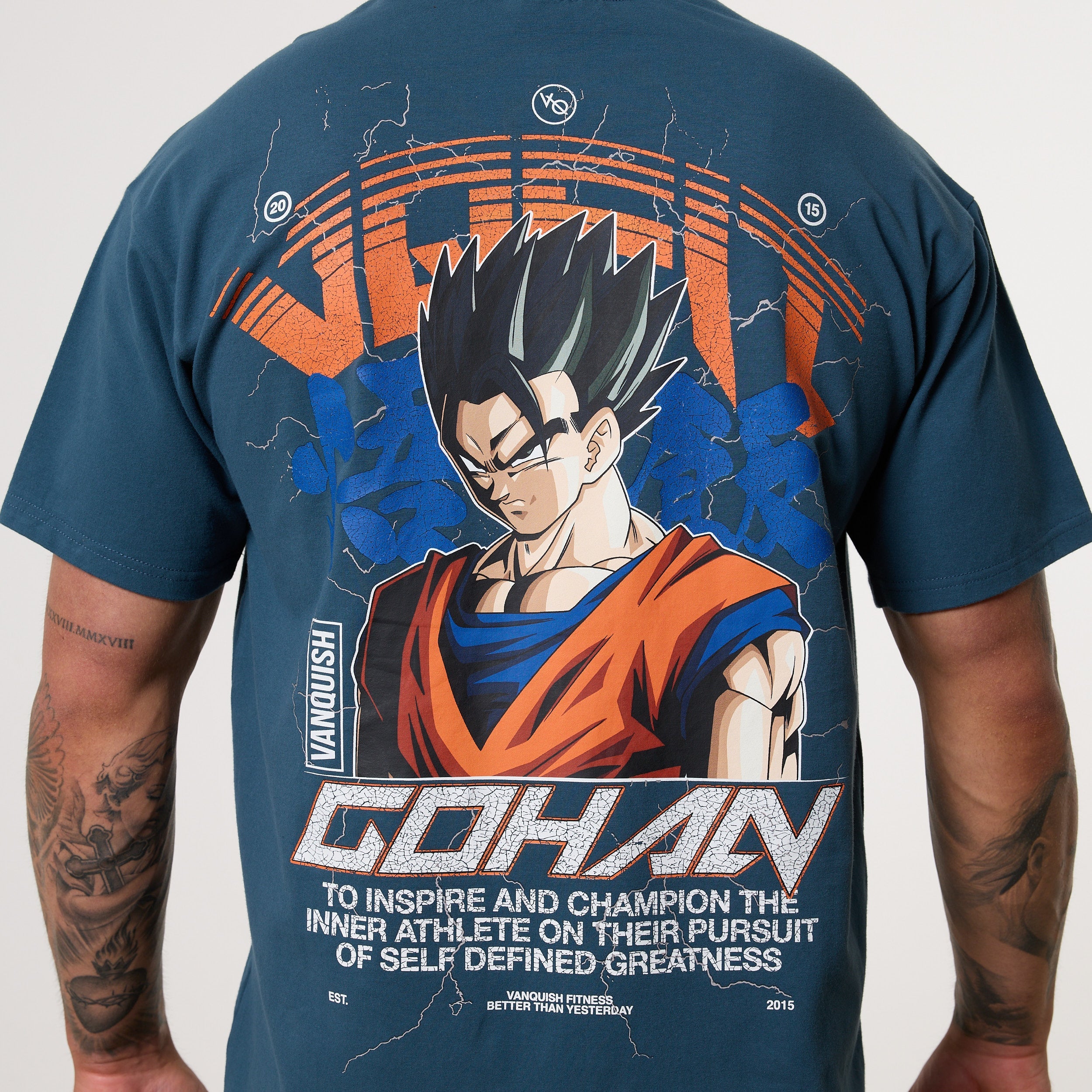Vanquish DBS Gohan Blue Oversized T-Shirt