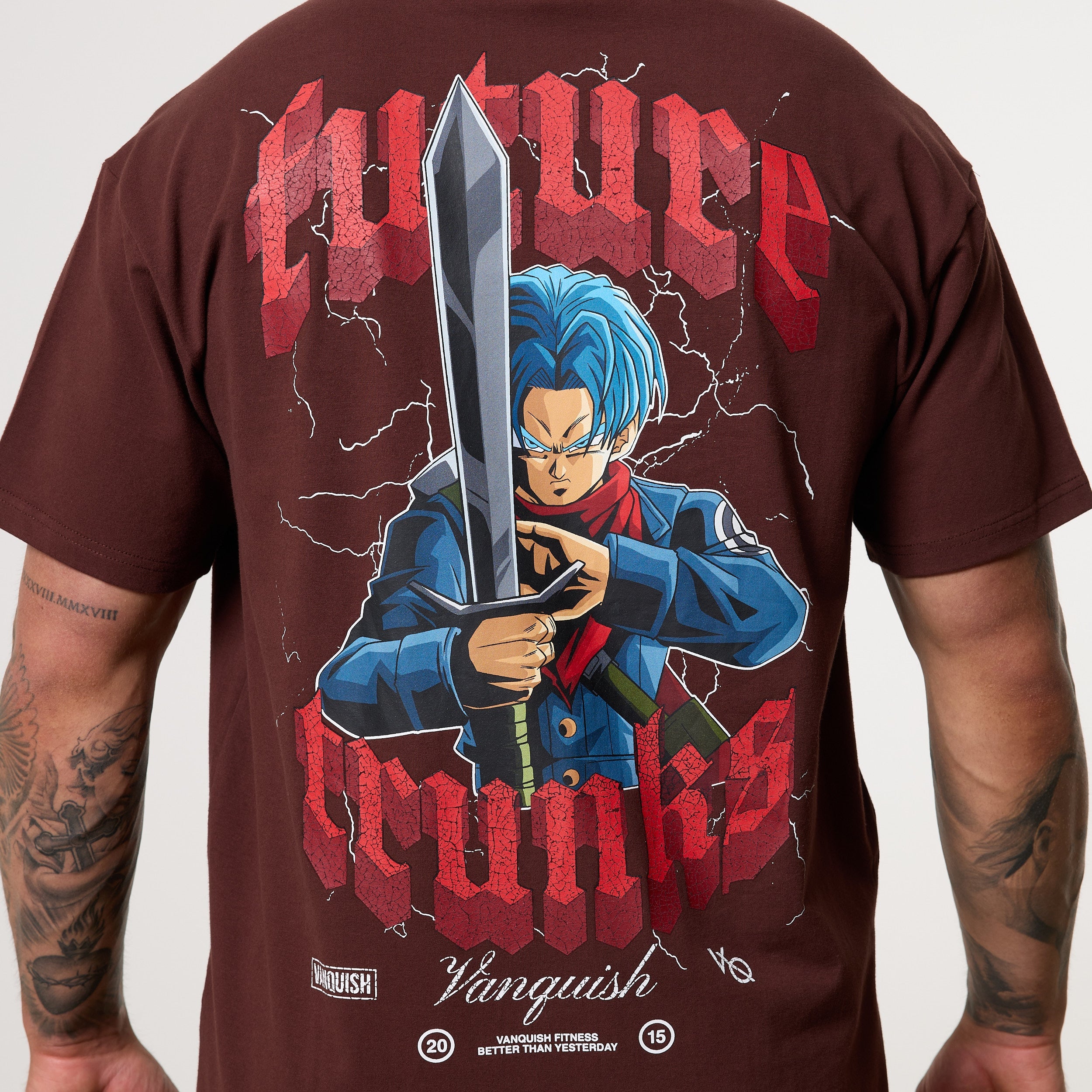 Vanquish DBS Trunks Brown Oversized T-Shirt