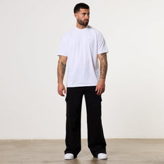 Vanquish Essential White Performance Oversized T Shirt