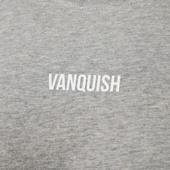 Vanquish Essential V2 Grey Melange Oversized Boxy T Shirt